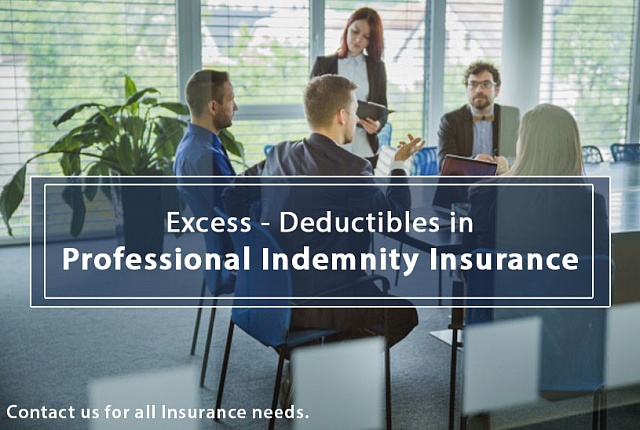 Excess/ Deductibles in Professional Indemnity Insurance. width=